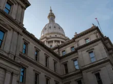 Michigan State Capitol Building in Lansing, Michigan.