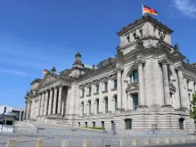 The Reichstag in Berlin, seat of the German federal Parliament.