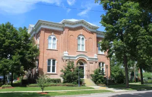 St. Joseph’s School in Adrian, Michigan. Credit: Dwight Burdette, CC BY 3.0, via Wikimedia Commons