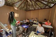 School children Gaza