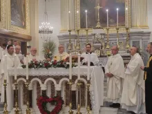 On Friday, June 7, 2024, the day of the feast of the Sacred Heart, the Catholic Church in Turkey was consecrated to the Sacred Heart of Jesus in St. John's Cathedral, Izmir.