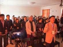 A house church in Beijing, China.