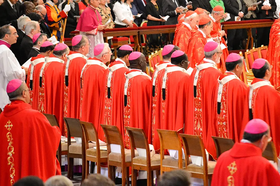 Archbishops wear the pallium they received from Pope Francis in St. Peter’s Basilica, June 29, 2014.?w=200&h=150