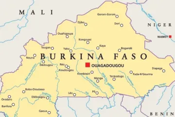 Burkina Faso map