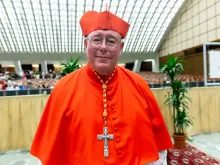 Cardinal Jean-Claude Hollerich, the relator general of the 16th Annual General Assembly of the Synod of Bishops.