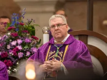 Father Francesco Patton, Custos of the Holy Land, presides over the solemn Mass for the 1st Sunday of Advent, on Sunday, Dec. 2, 2023.