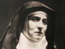 Teresa Benedicta of the Cross (Edith Stein), pictured in 1938-1939.