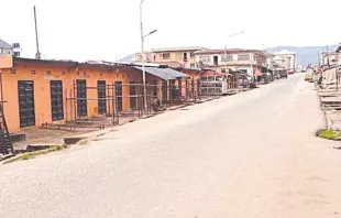 A road in Enugu State, Nigeria. Credit: International Society for Civil Liberties and Rule of Law (Intersociety)