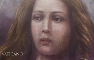 A painting of St. Maria Goretti by Giuseppe Brovelli-Soffredini. Credit: EWTN/YouTube/screen shot