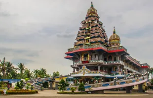 Graha Maria Annai Velangkanni Church, an Indian-Mughal style Catholic church in Medan, Indonesia. Credit: MarlonH/Shutterstock