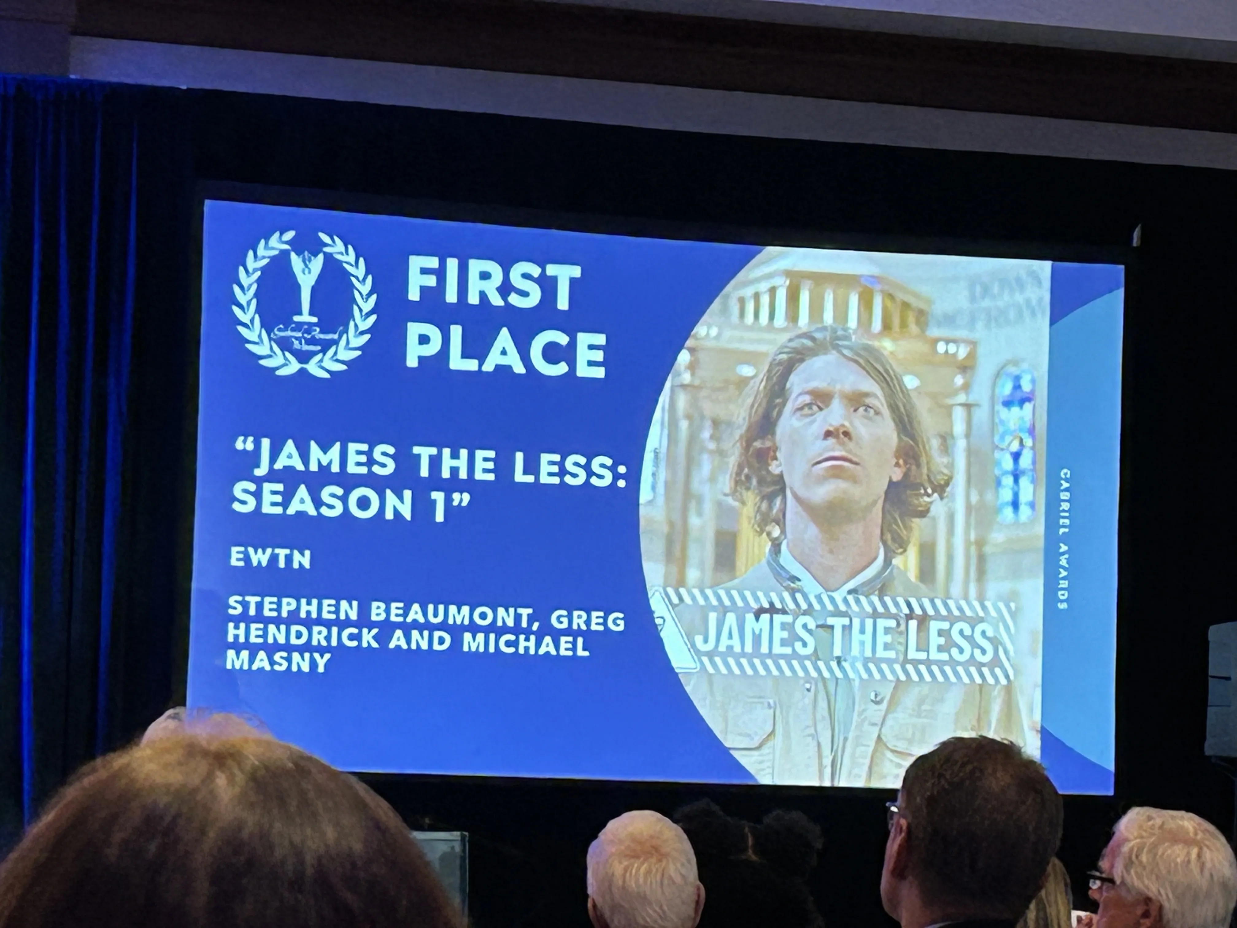 The first season of the EWTN series “James the Less” received the Best Video award at the 2024 Gabriel Awards presentation on June 20, 2024, in Atlanta.?w=200&h=150