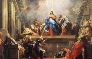 Pentecost painting. Credit: Public domain