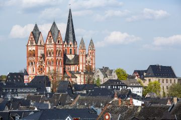 The Catholic Cathedral of Limburg in Hesse, Germany