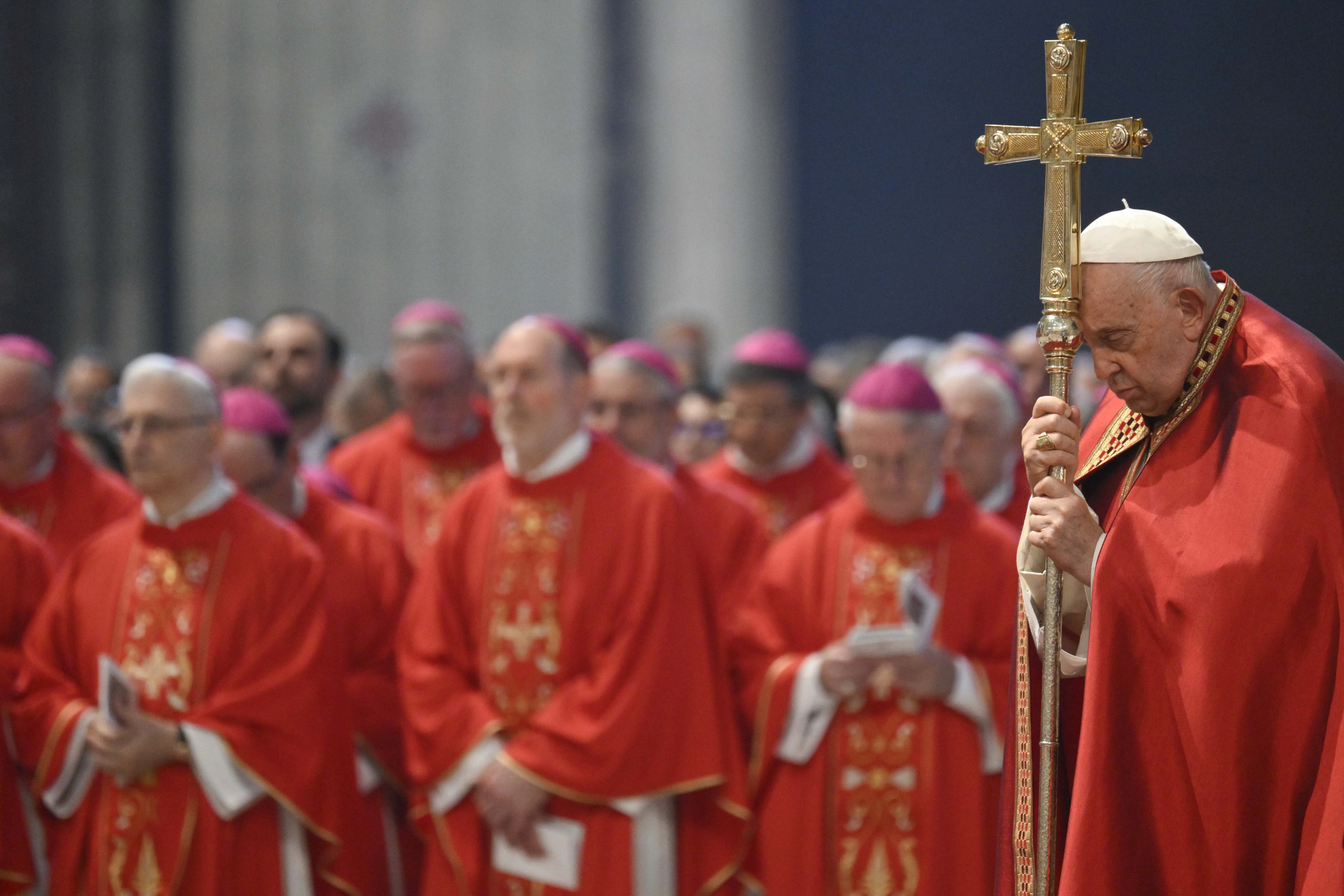 Pope Francis presides over Mass in St. Peter’s Basilica on the solemnity of Sts. Peter and Paul, June 29, 2024.?w=200&h=150