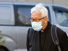 Cardinal Joseph Zen, the former bishop of Hong Kong, pictured on Feb. 18, 2021.