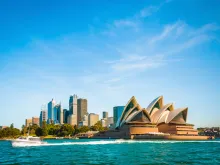 City skyline in Sydney, Australia.