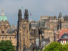 Edinburgh city center, Scotland.