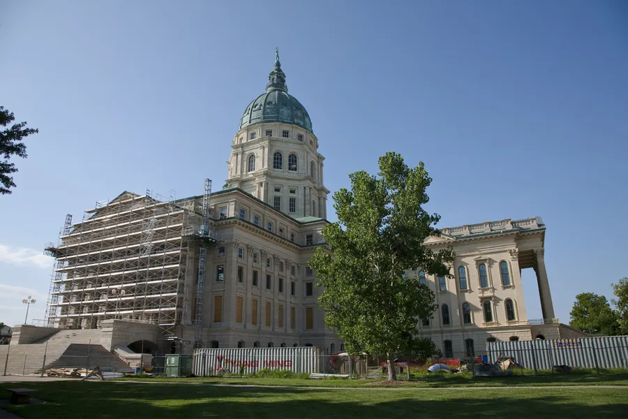 Kansas State Capitol building in Topeka.?w=200&h=150