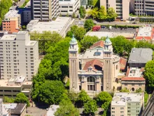 “To be very clear: we are not seeking to cover up the sins of the past,” Seattle Archbishop Paul Etienne emphasized. “We acknowledge that sexual abuse occurred; it is tragic and heartbreaking. We want abusers to be held accountable and we wish to dispel the fear that clergy sexual abuse is rampant today." Image of Saint James Cathedral in Seattle.