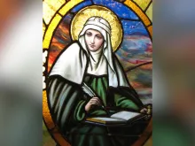 St. Bridget of Sweden.