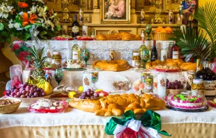 St. Joseph’s altar at St. Mary’s Assumption Church in the Lower Garden District of New Orleans. Credit: William A. Morgan/Shutterstock