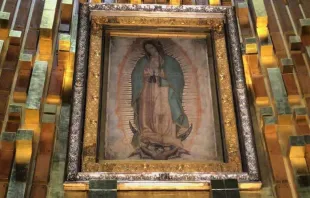 The image of Our Lady of Guadalupe in Mexico City, Mexico. David Ramos/CNA