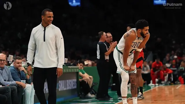 Head coach of the Boston Celtics Joe Mazzulla (left) and forward Jayson Tatum.?w=200&h=150