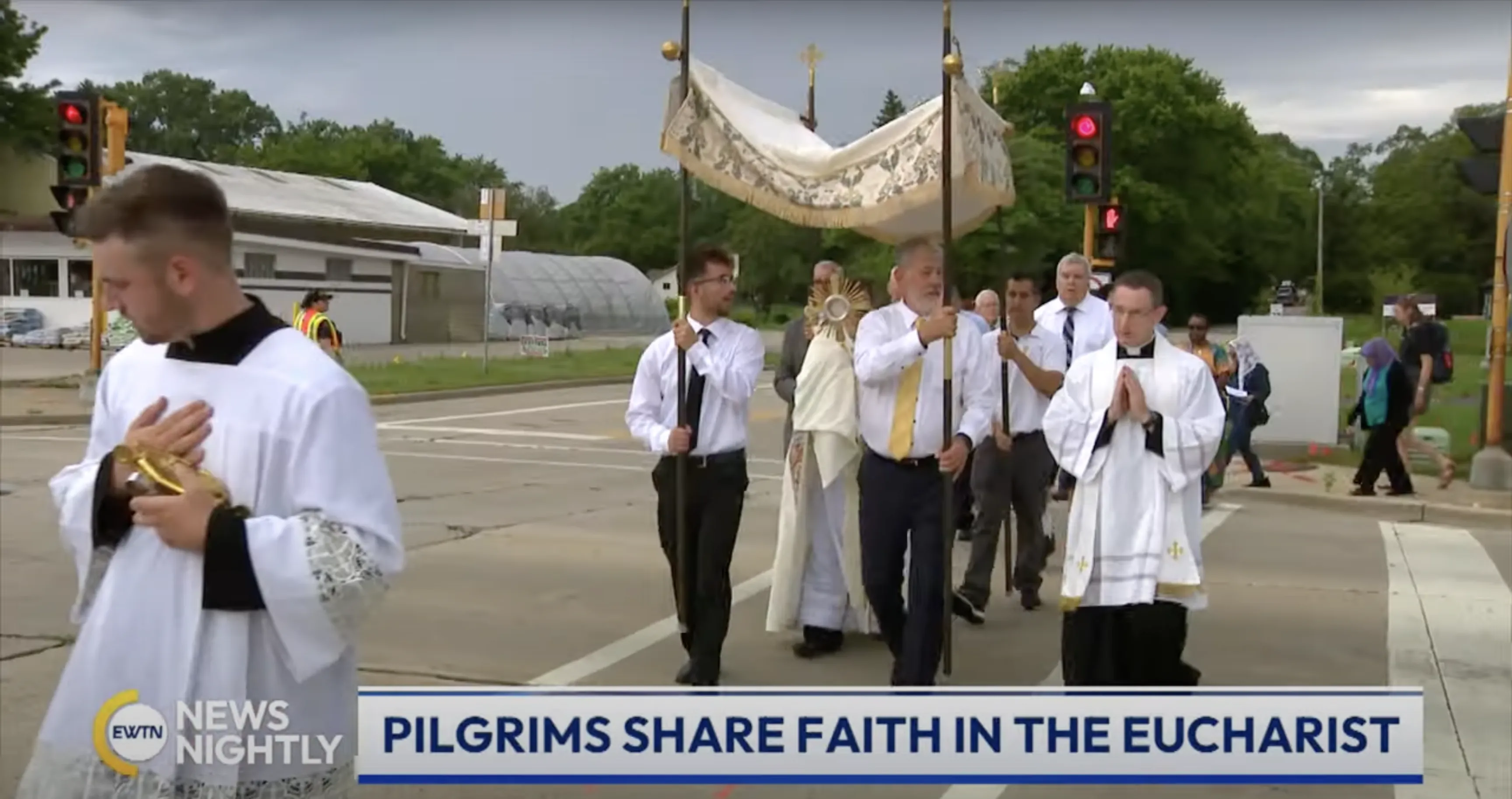 The Marian Route of the National Eucharist Pilgrimage passes through Kenosha, Wisconsin, on Wednesday, June 26, 2024.?w=200&h=150