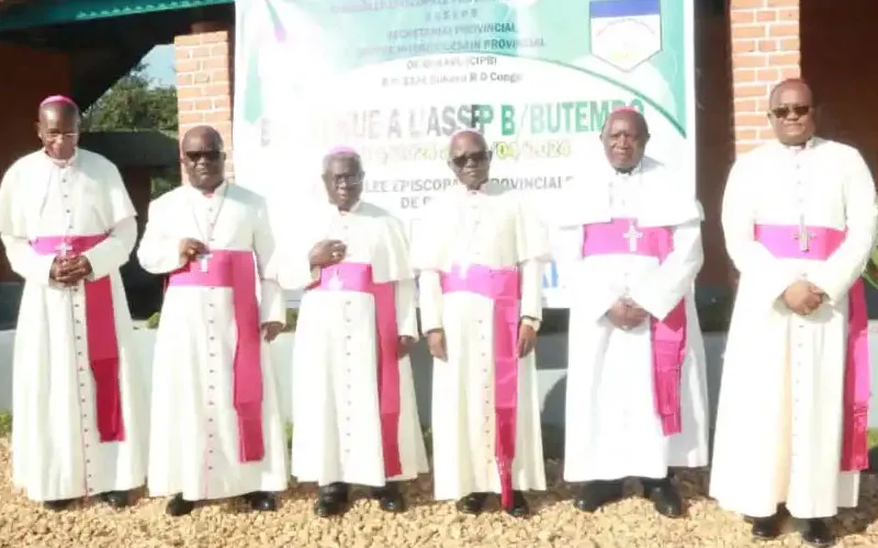 Members of the Provincial Episcopal Assembly of Bukavu (ASSEPB). Credit: Radio Moto